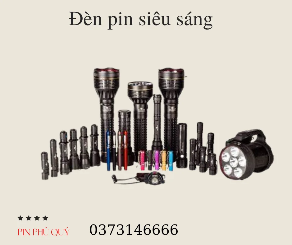 đèn pin siêu sáng