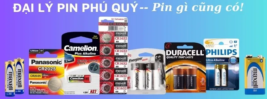 Đại lý Pin Phú Quý