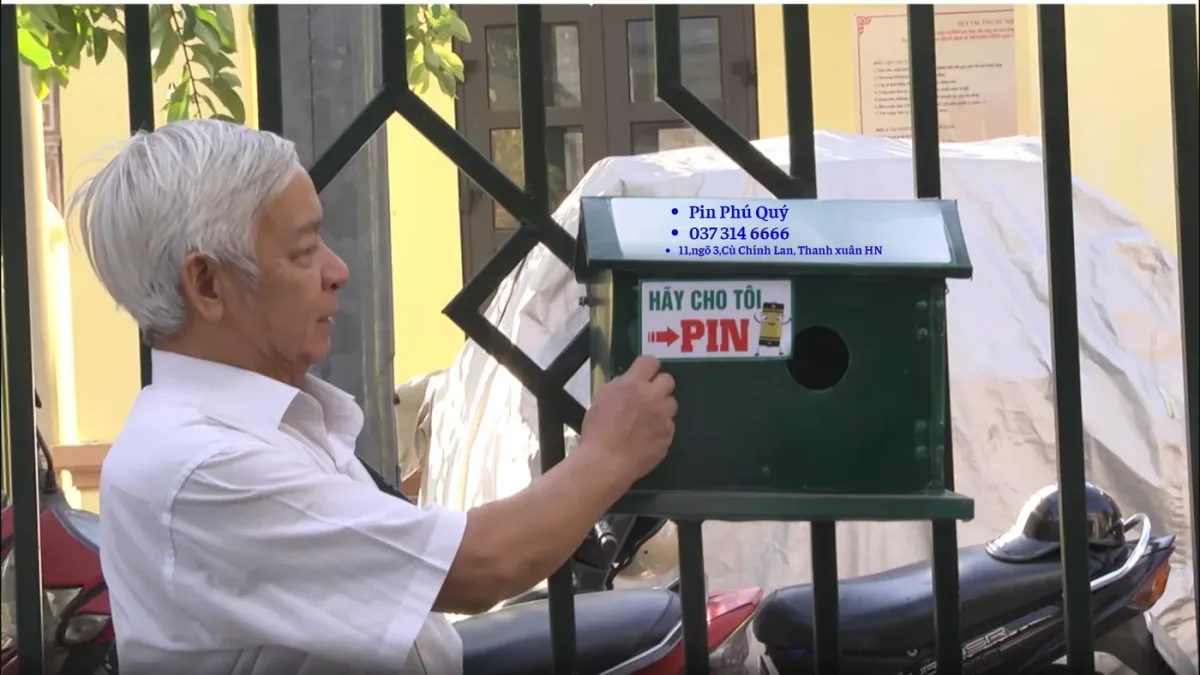địa điểm thu pin cũ tại hà nội