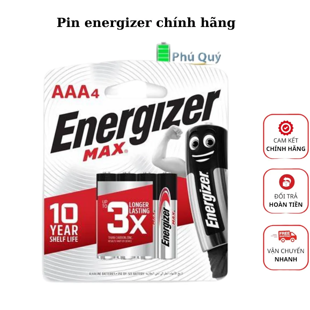 pin aaa energizer vỉ 4