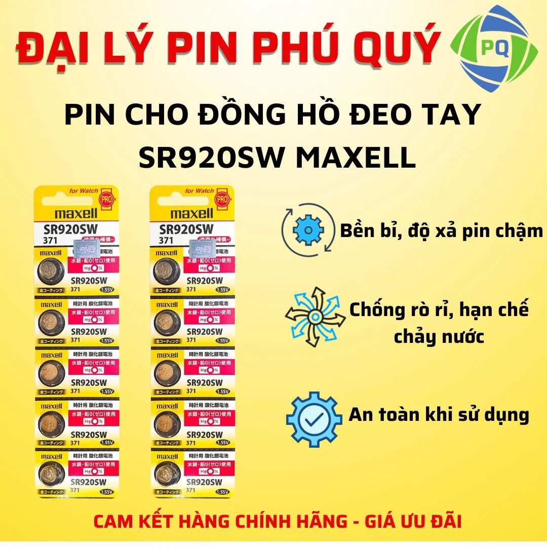 Pin Maxell SR920SW for Watch