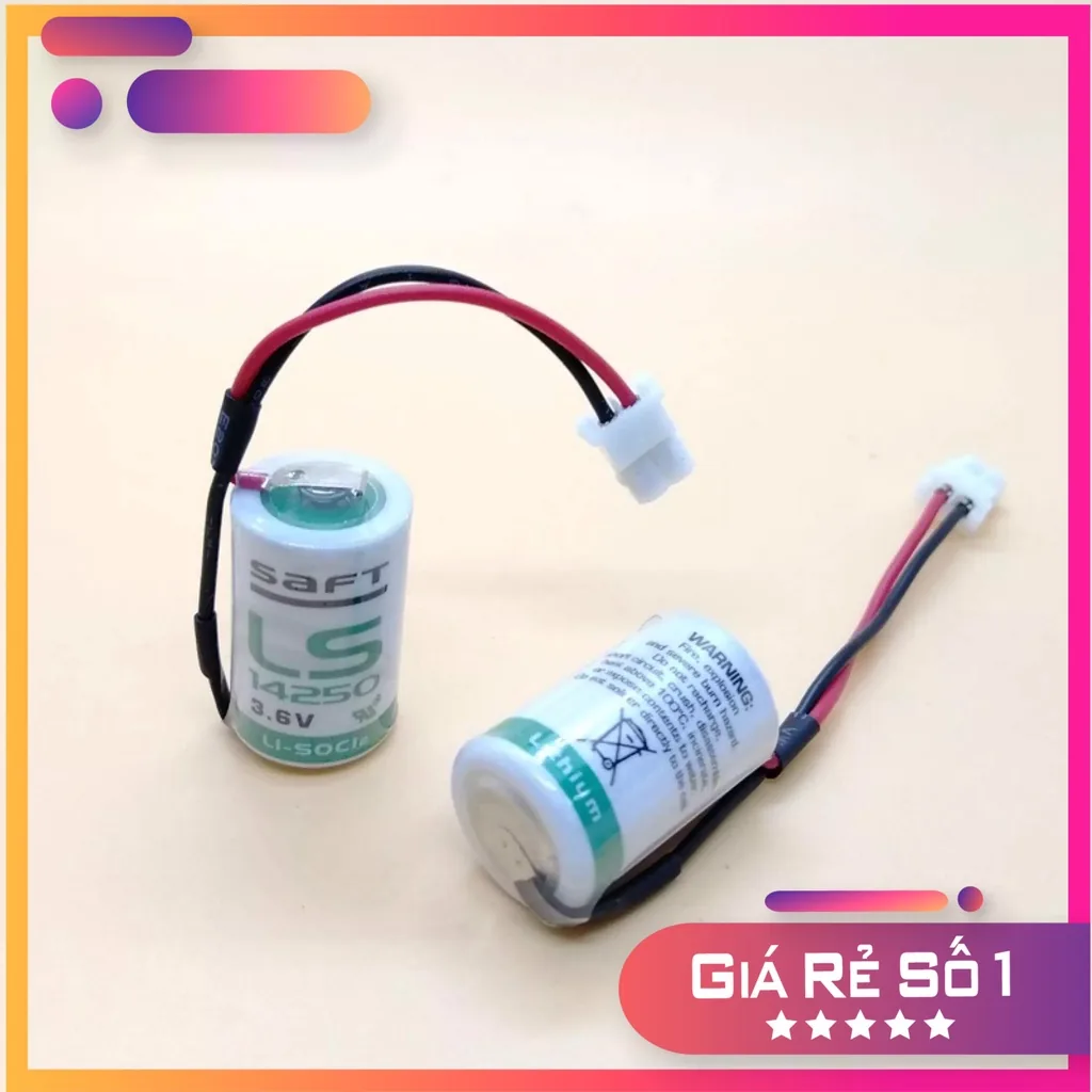 Pin saft nuôi nguồn 14250