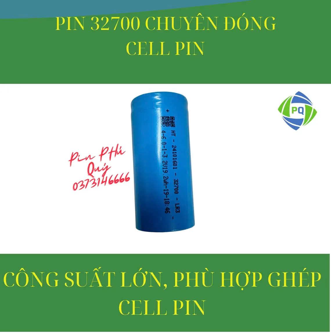 Pin sắt 32700