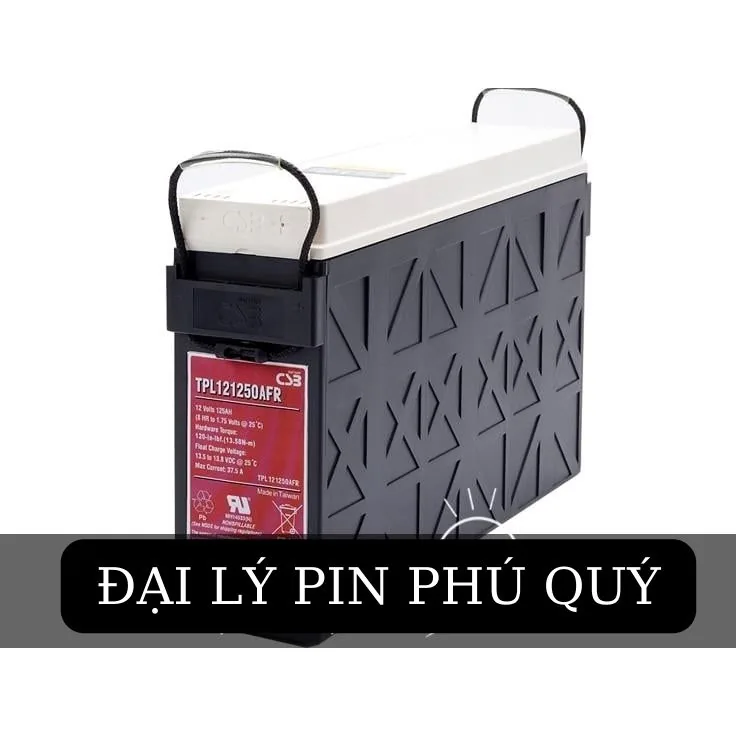 Ắc quy 12V CSB 125Ah giá tốt chính hãng - Pin Phú Quý
