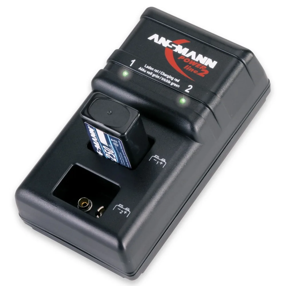 Bộ sạc pin 9v ansmann POWERLINE 2 - Pin Phú Quý