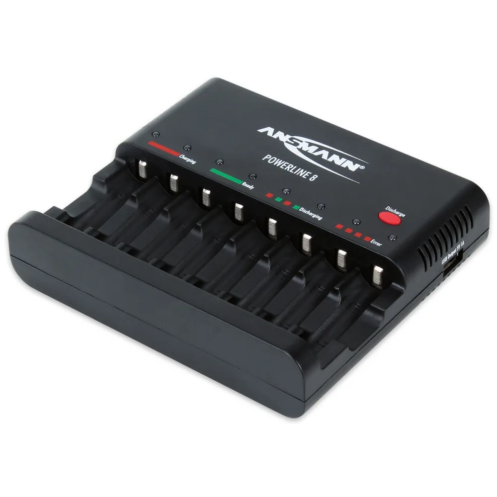 Bộ Sạc Pin Ansmann POWERLINE 8 – 1001-0006 - Pin Phú Quý