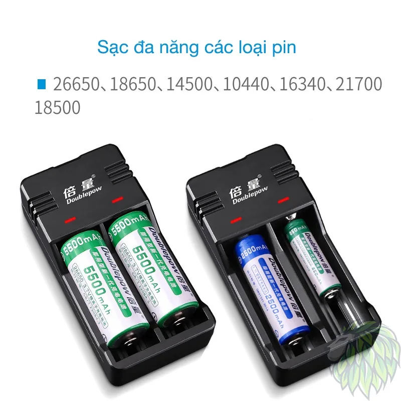 Bộ sạc pin Doublepow DP-UK63 gốc