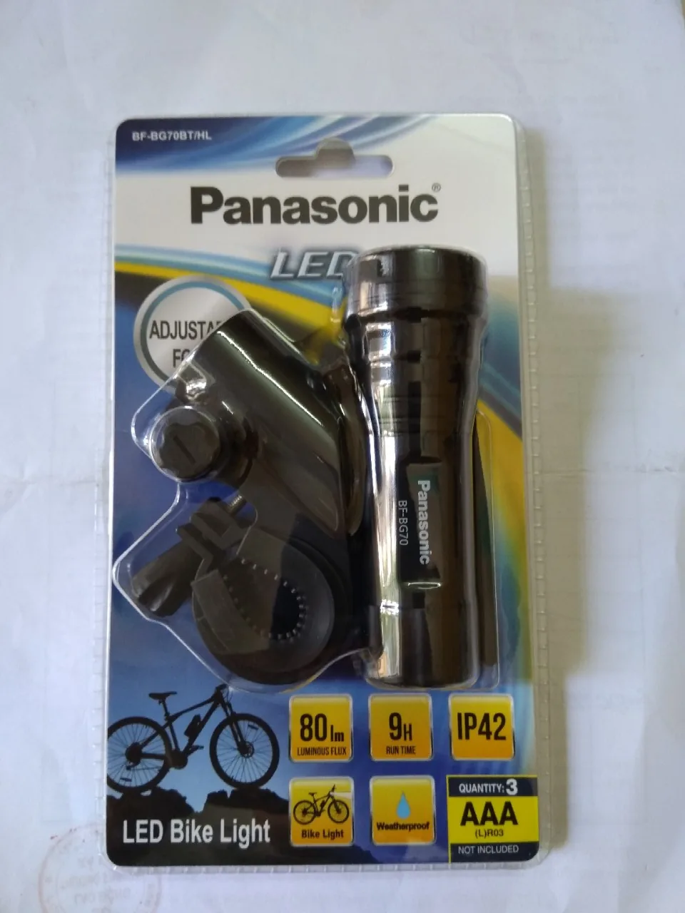Đèn LED BIKE LIGHT BF-BG70 - Pin Phú Quý