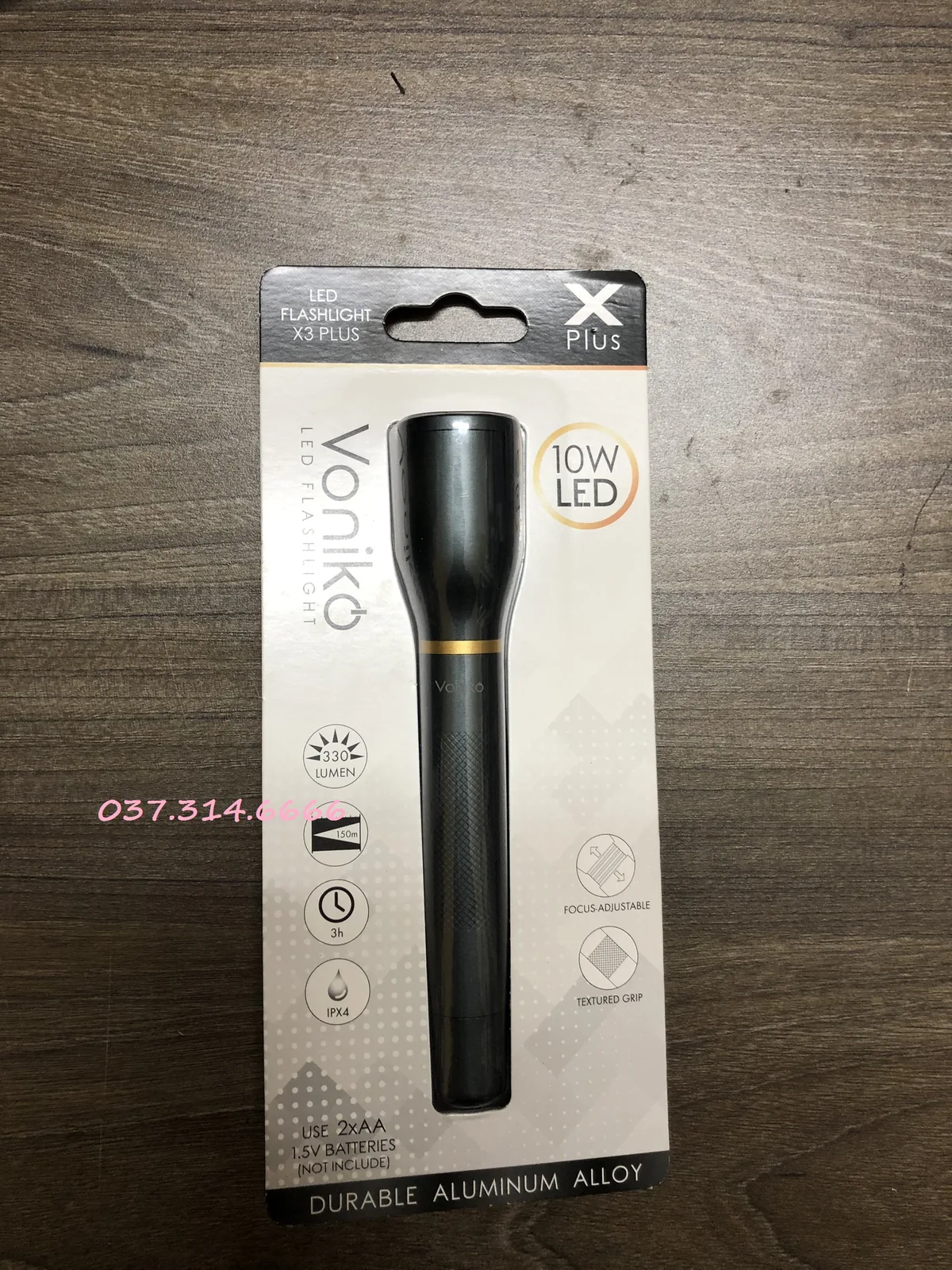 Đèn pin siêu sáng voniko