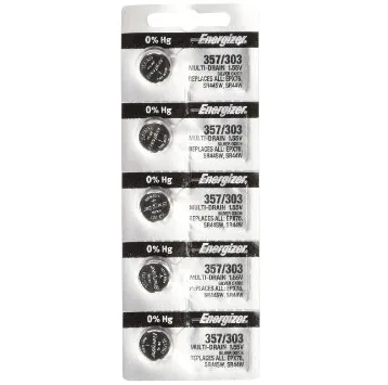 Energizer 357/303 – SR44W/SR44SW Silver 1.55V - Pin Phú Quý