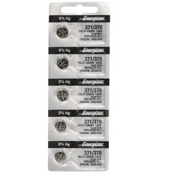 Energizer 371/370 – SR920S/SR920SW Silver 1.55V - Pin Phú Quý
