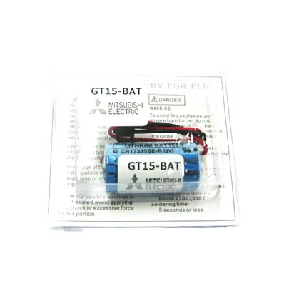 GT15BAT, PIN PLC MITSUBISHI GT15-BAT LITHIUM 3V SIZE 2/3A MADE IN JAPAN - Pin Phú Quý