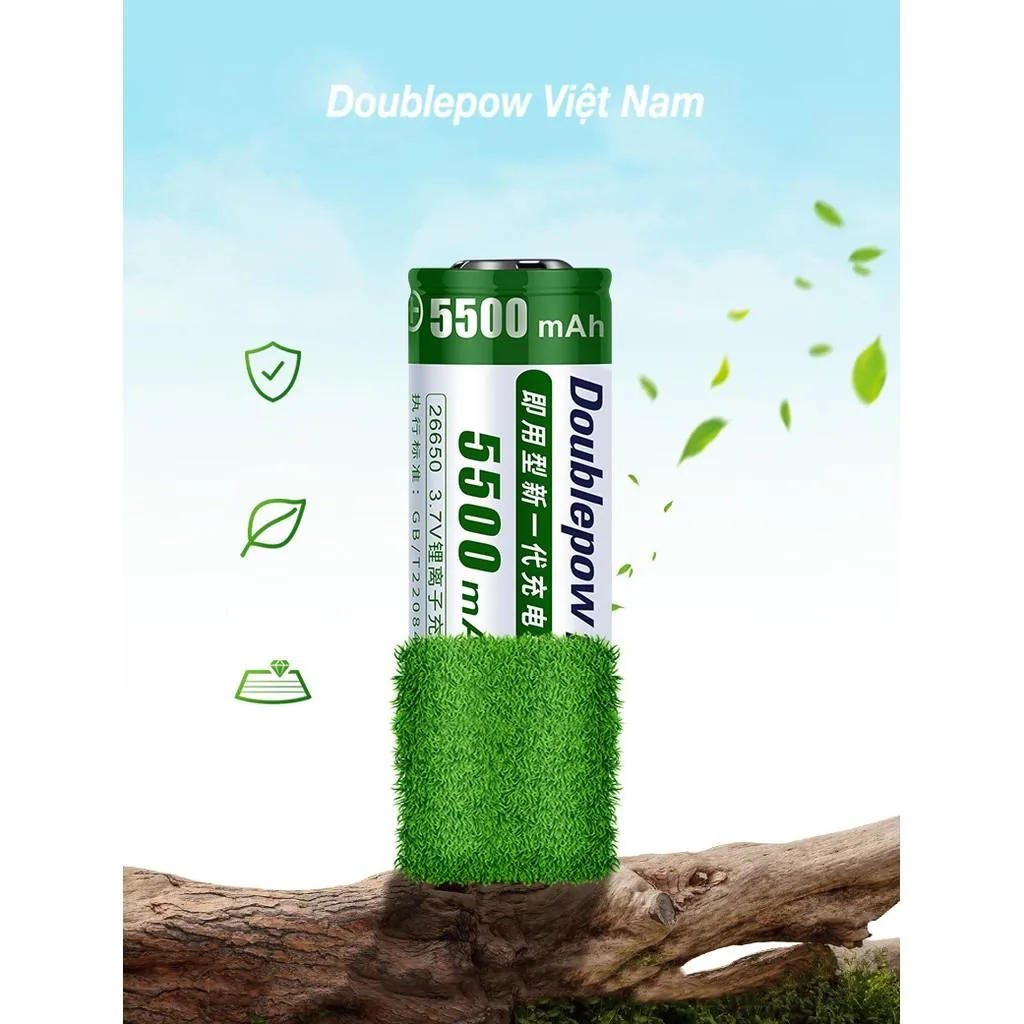Pin sạc AA 550mAh Doublepow