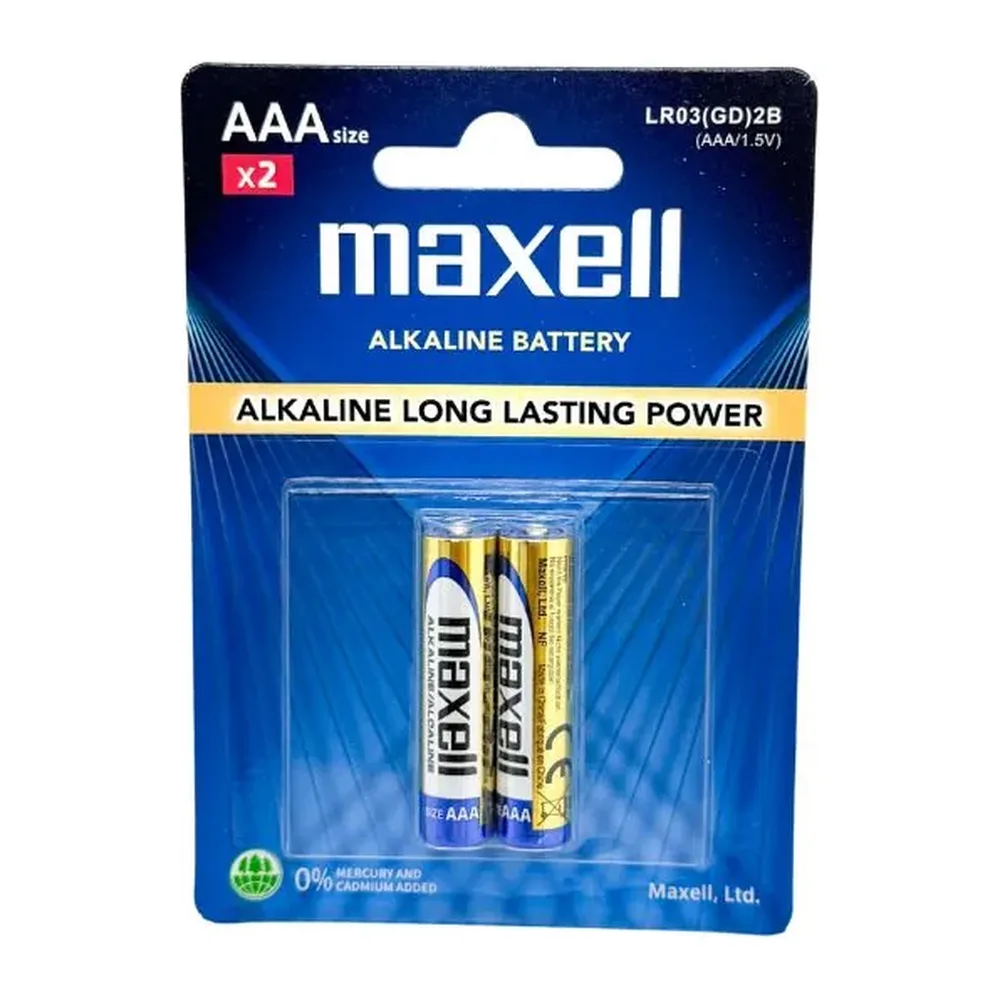 Maxell alkaline AAA 1,5V LR03-2B hàng chính hãng