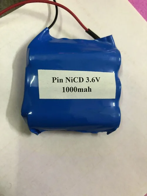 Pin sạc NICD 3.6V 1000mah - Pin Phú Quý