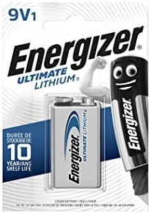Pin 9V Energizer Lithium L522BP - Pin Phú Quý