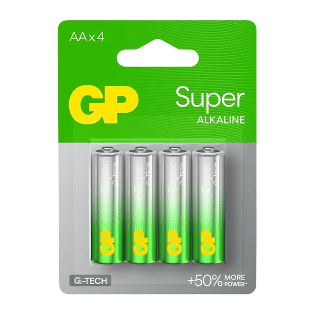 Pin AA Alkaline GP vi 4 viên 1,5v