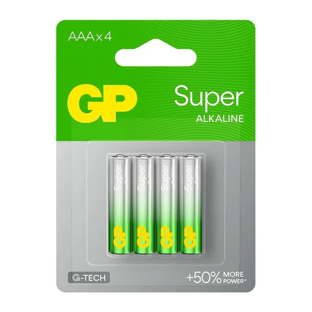 Pin AAA Alkaline GP vi 4 viên 1,5v