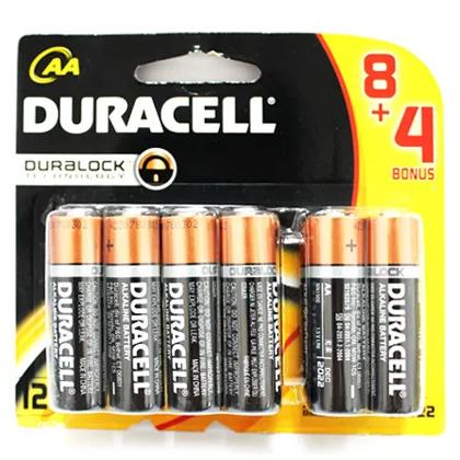 Pin AA Duracell vỉ 12 viên