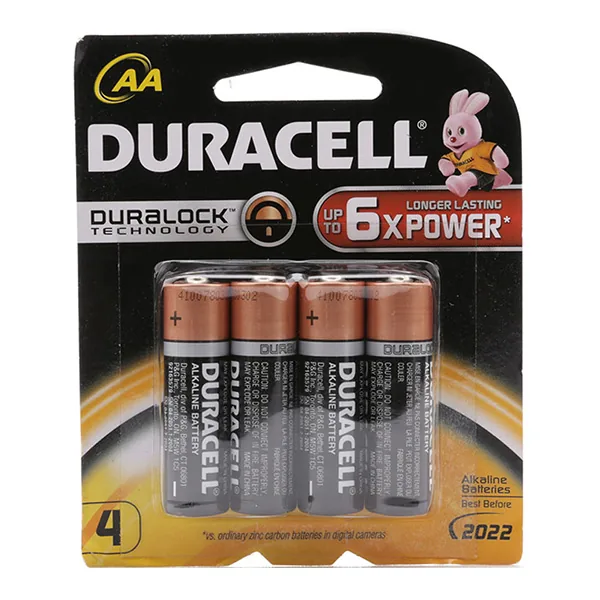 Pin AA Duracell vỉ 4 viên