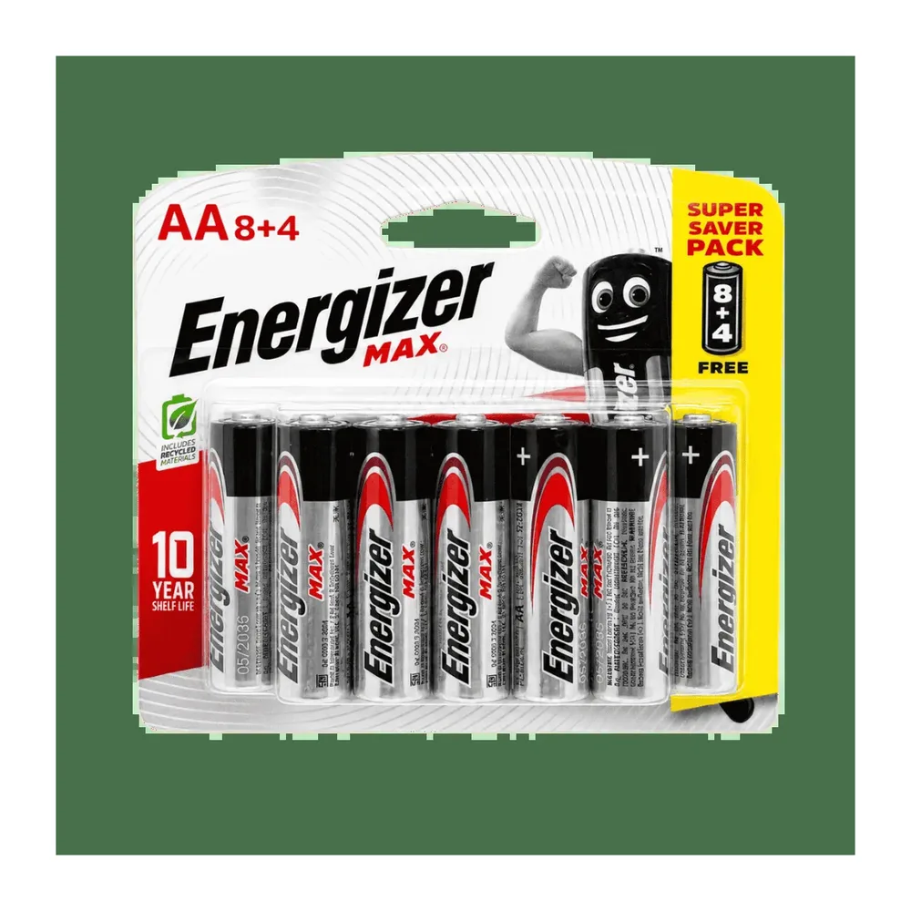 Pin AA Energizer vỉ 12 viên