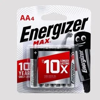 Pin AA Energizer vỉ 4 viên - Pin Phú Quý
