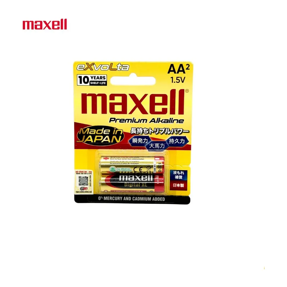 Pin AA maxell exvolta Lr6(w)/2b Chính Hãng Japan