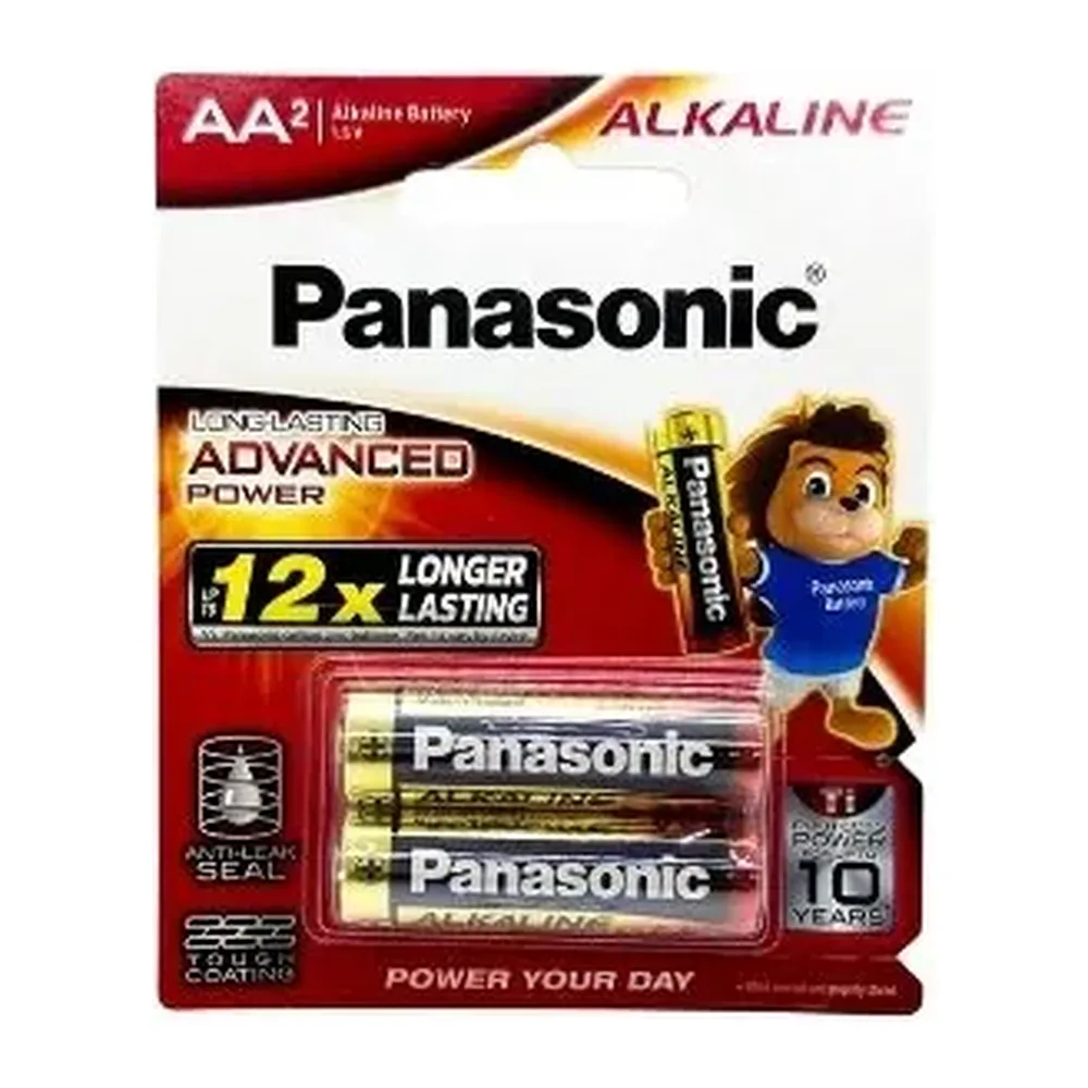 Pin AA Panasonic vỉ 2 viên