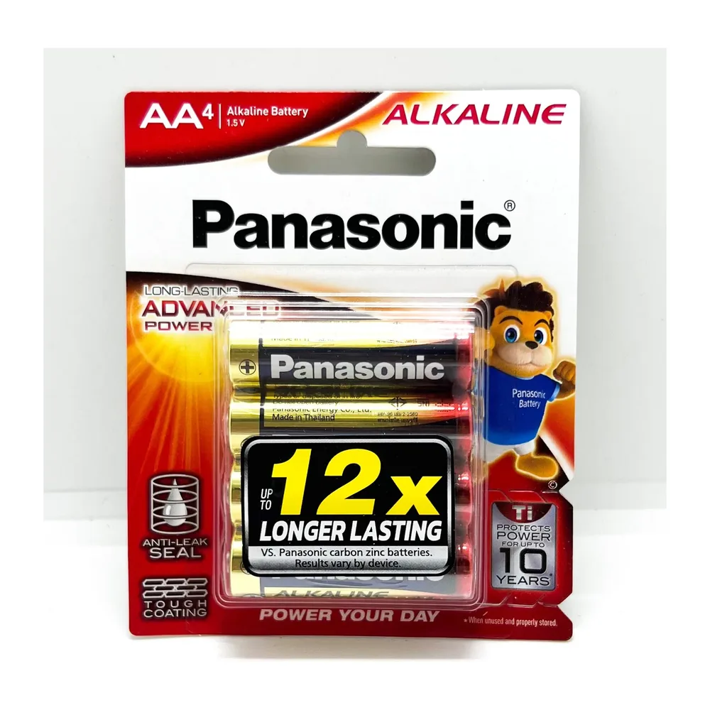 Pin AA Panasonic vỉ 4 viên