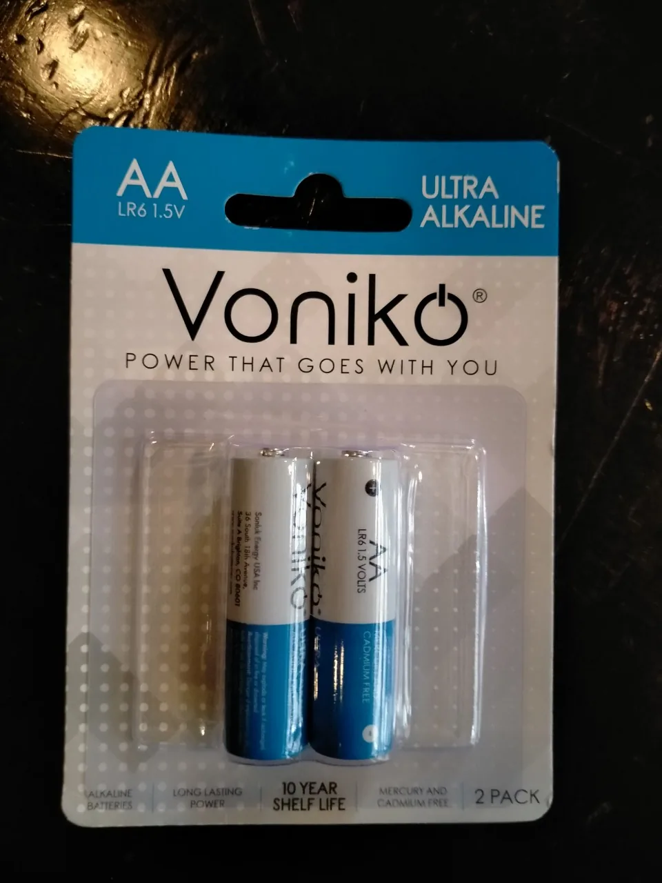 Pin AA voniko usa alkaline vỉ 2 viên