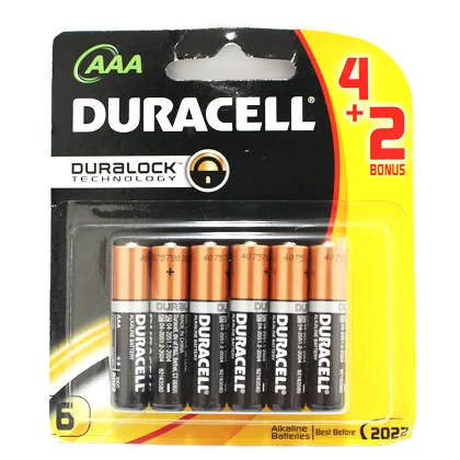 Pin AAA Duracell vỉ 6 viên