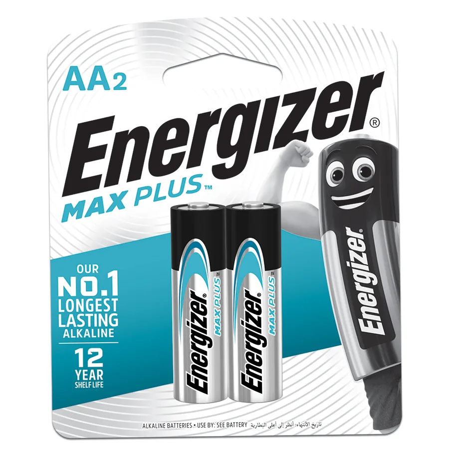 Pin Tiểu AA Energizer Max Plus EP91 vỉ 2 viên - Pin Phú Quý