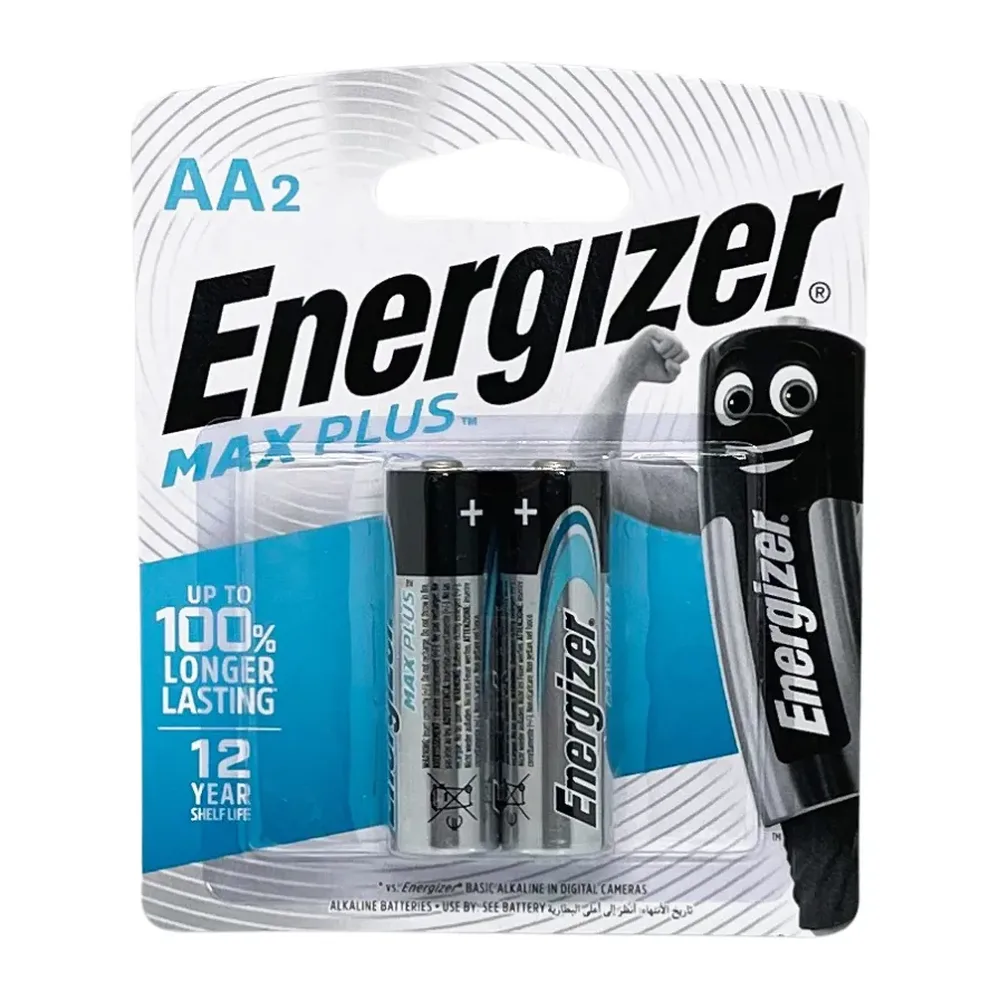 Pin Tiểu AA Energizer Max Plus EP91 vỉ 2 viên