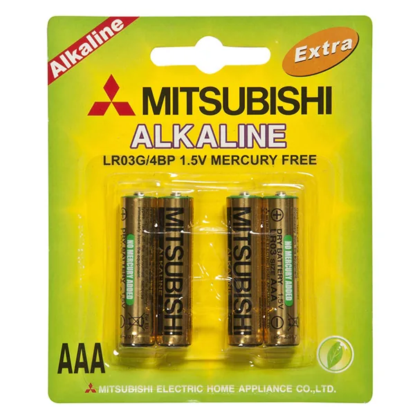 Pin AAA Mitsubishi vỉ 4 viên