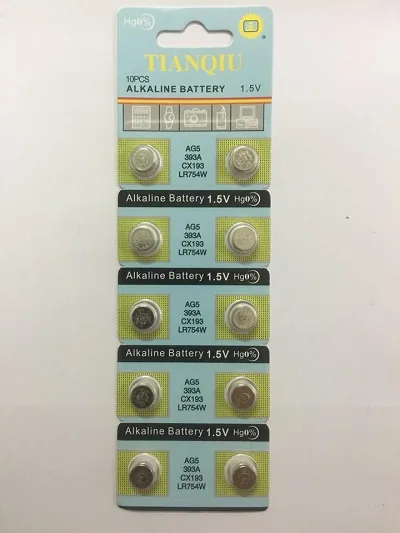 Pin AG5, 393A, CX193, LR754W - Pin Phú Quý