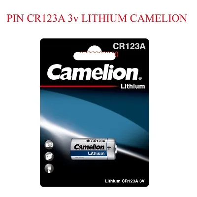 pin camelion cr123a 3v
