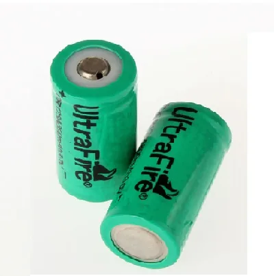 Pin CR123 UltraFire 800mah 3v Rechargeable - Pin Phú Quý