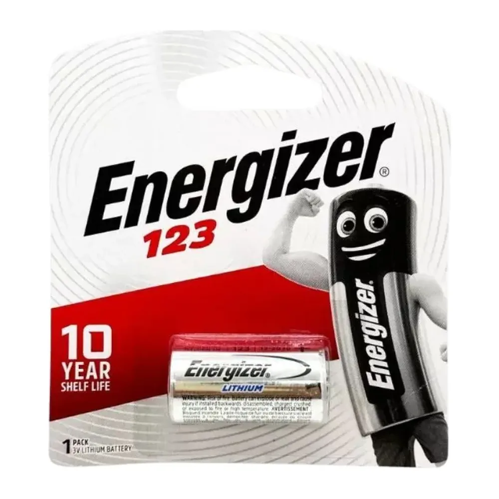 Pin CR123a Energizer 3V vỉ 1 viên