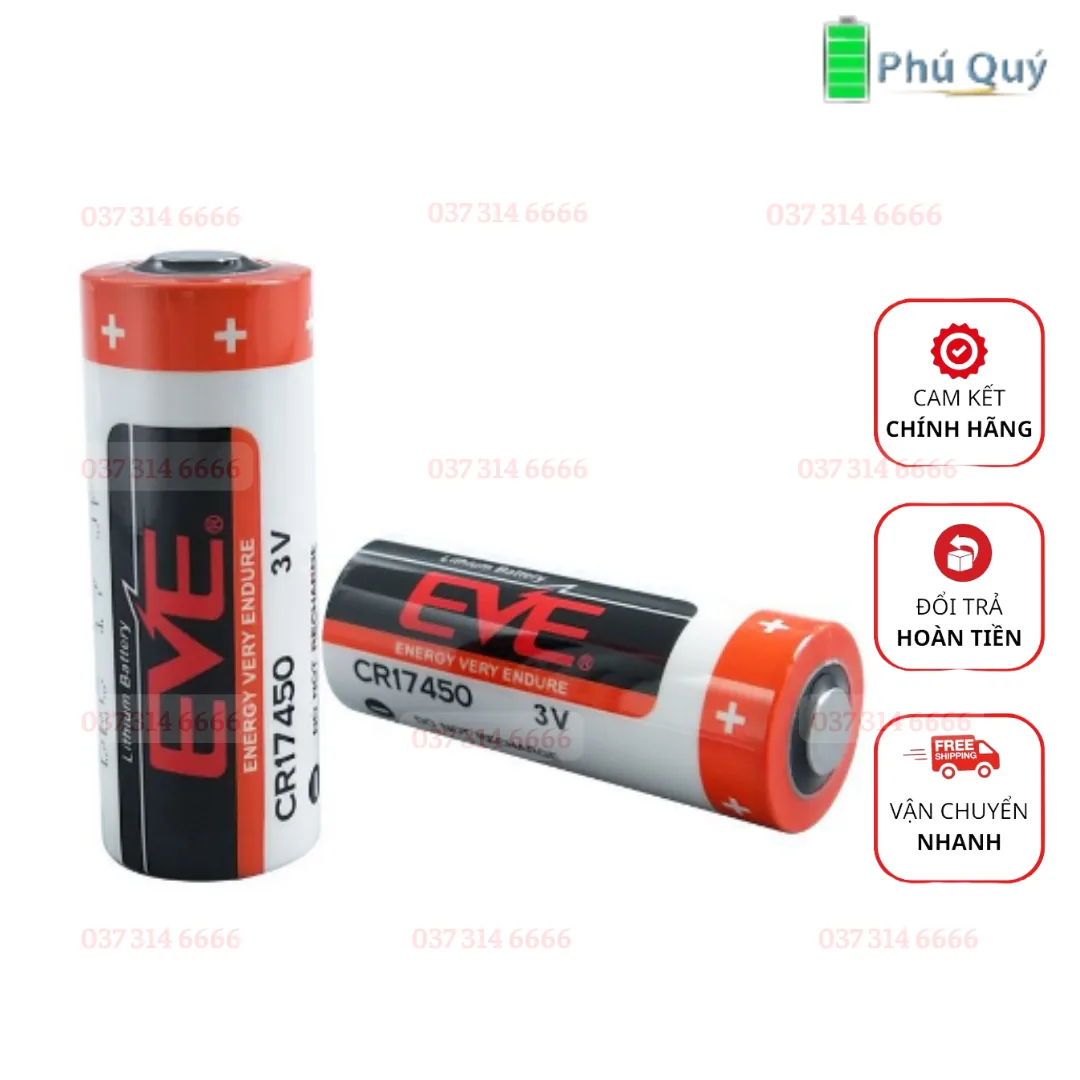 Pin CR17450 Eve lithium 3V - Pin Phú Quý