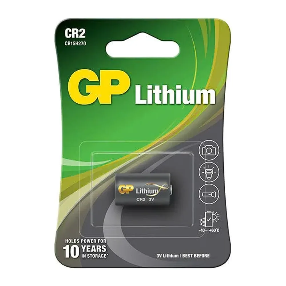 Pin CR2 GP 3V chính hãng dùng cho máy ảnh, máy đo khoảng cách