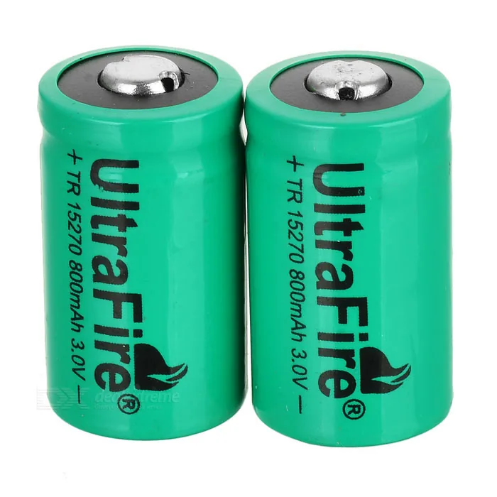 Pin CR2 UltraFire 800mah 3v Rechargeable - Pin Phú Quý