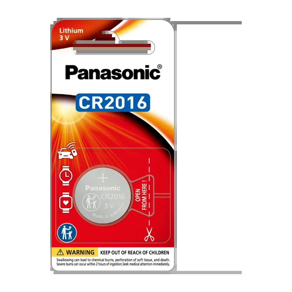 Pin CR2016 Panasonic 3V vỉ 1 viên
