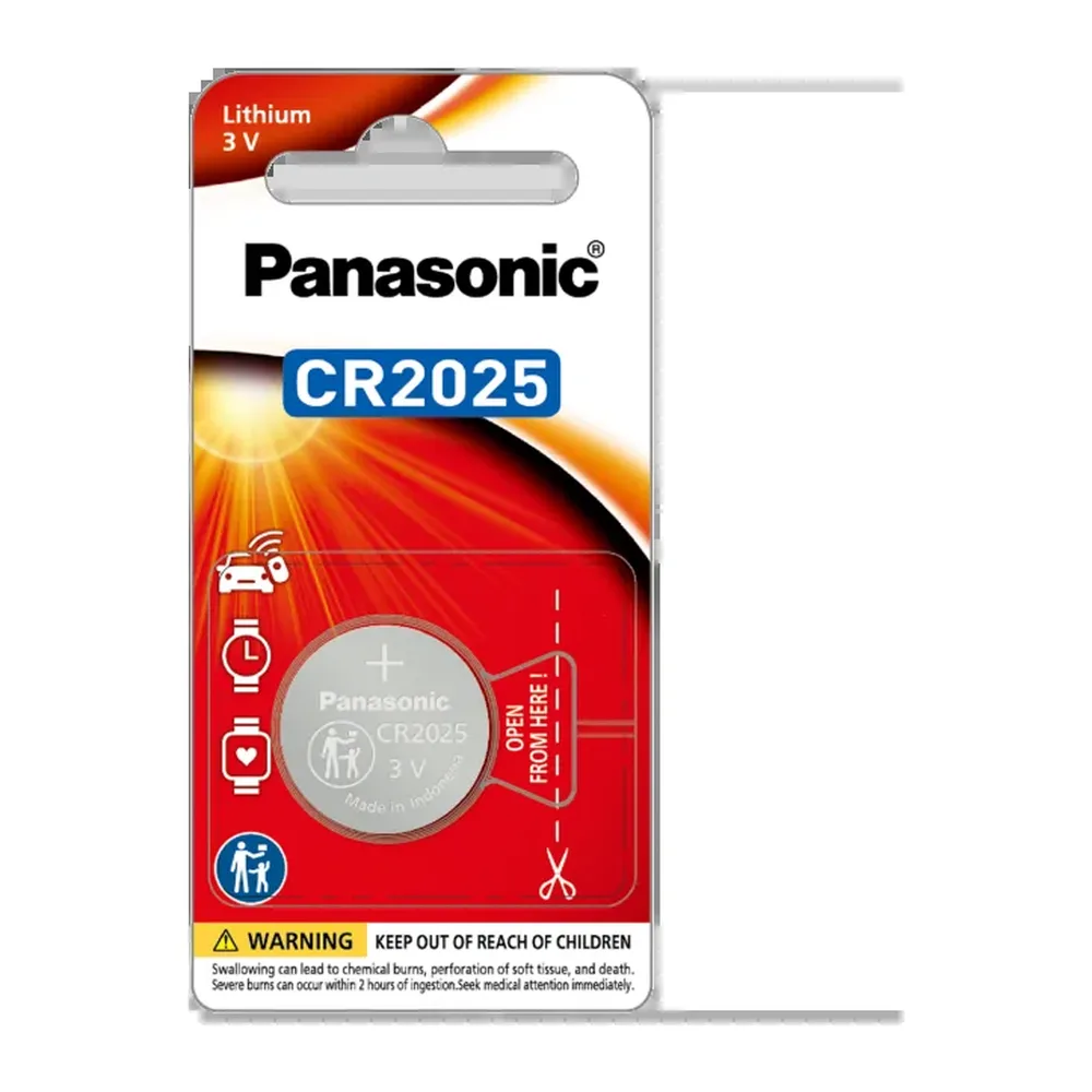 Pin CR2025 Panasonic 3V vỉ 1 viên