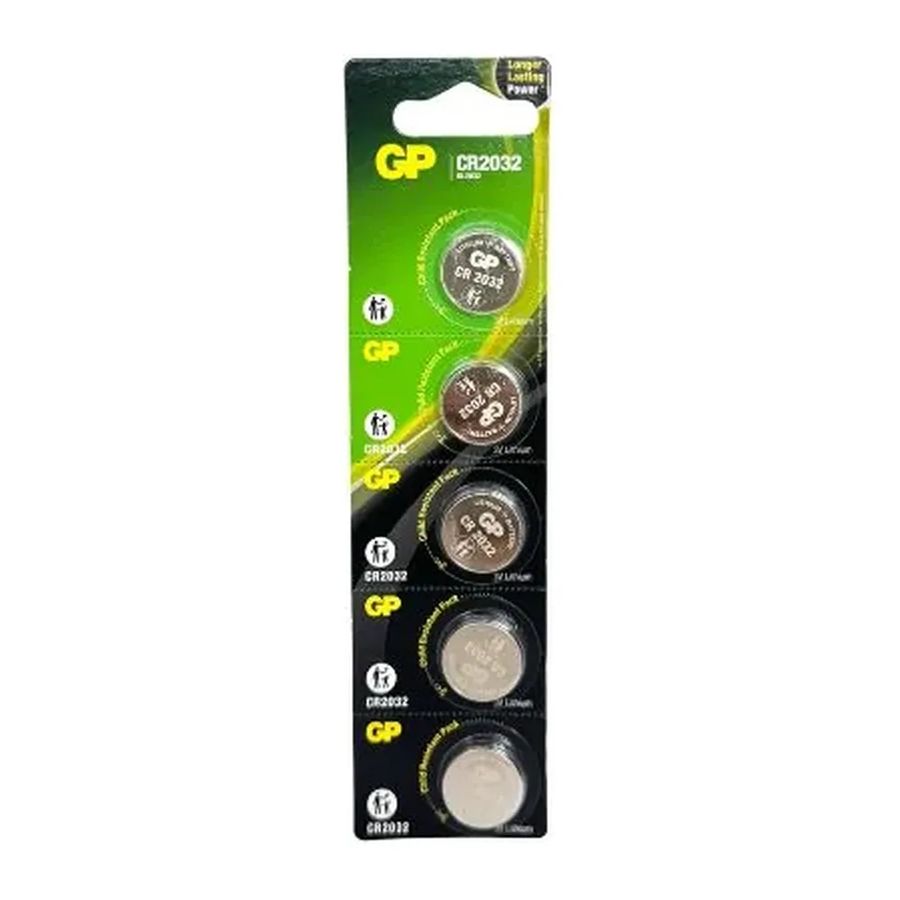 Pin Cr2032 Gp super alkaline vỉ 5 viên chính hãng