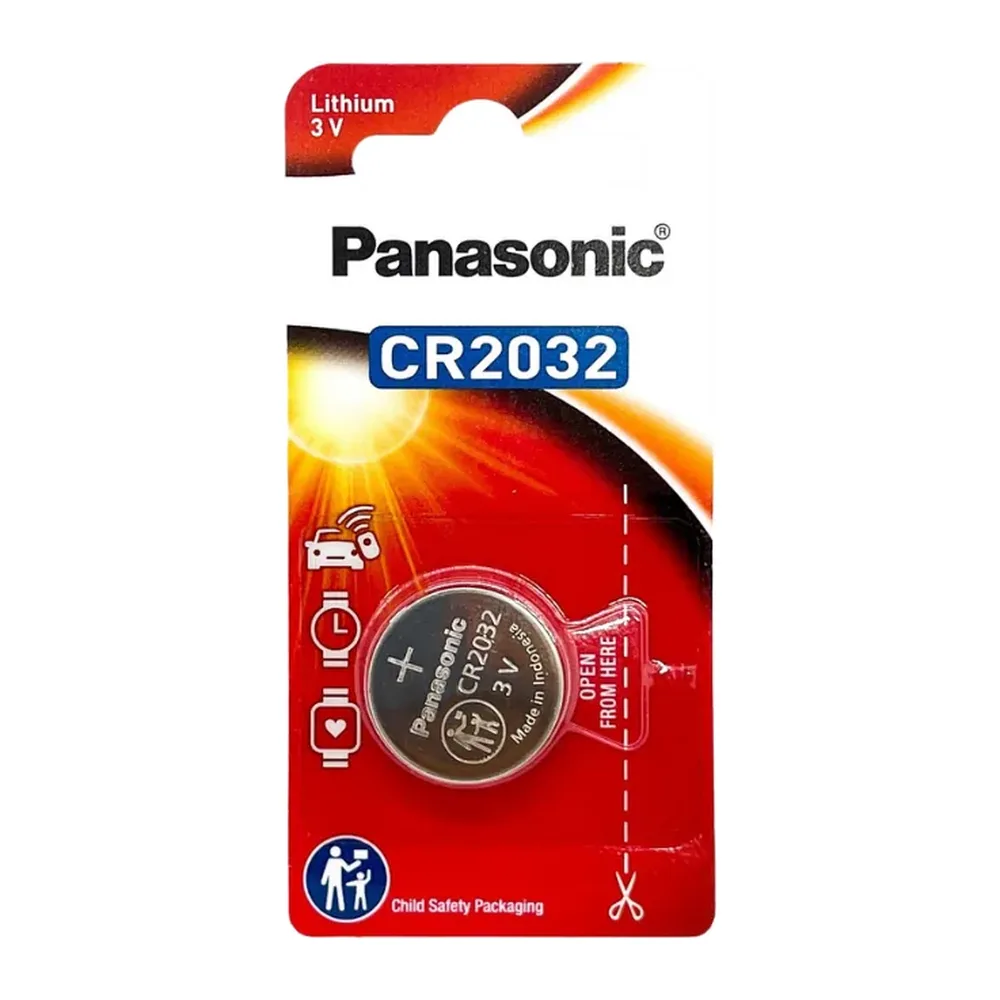Pin CR2032 Panasonic 3V vỉ 1 viên