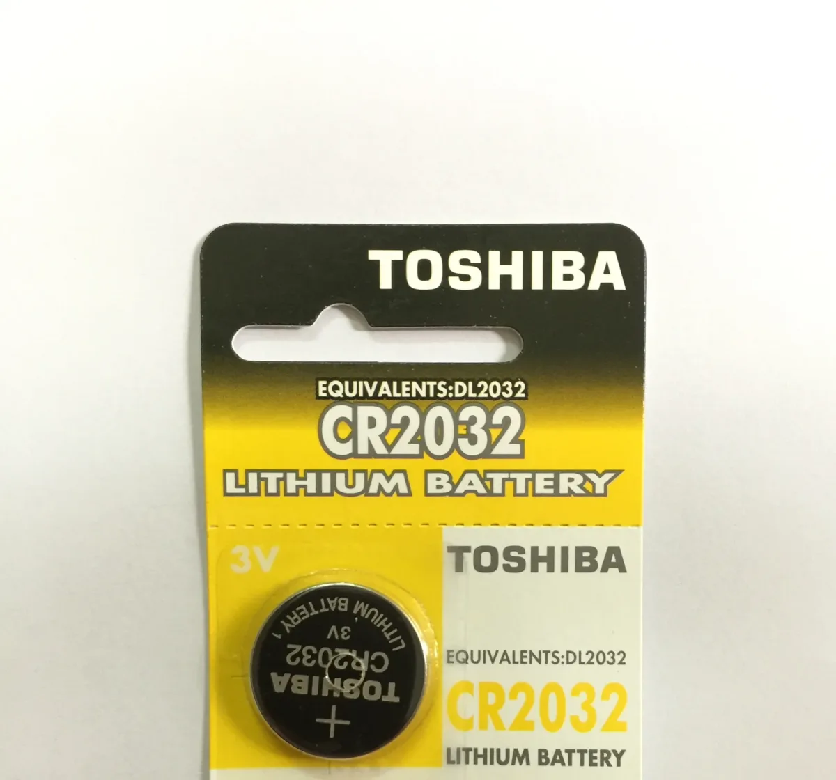 Pin CR2032 TOSHIBA 3V không sạc - Pin Phú Quý