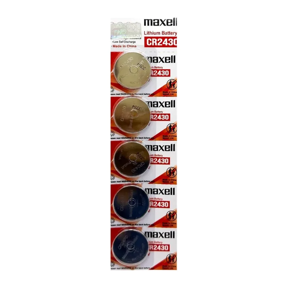 Pin cr2430 maxell vỉ 5 chính hãng