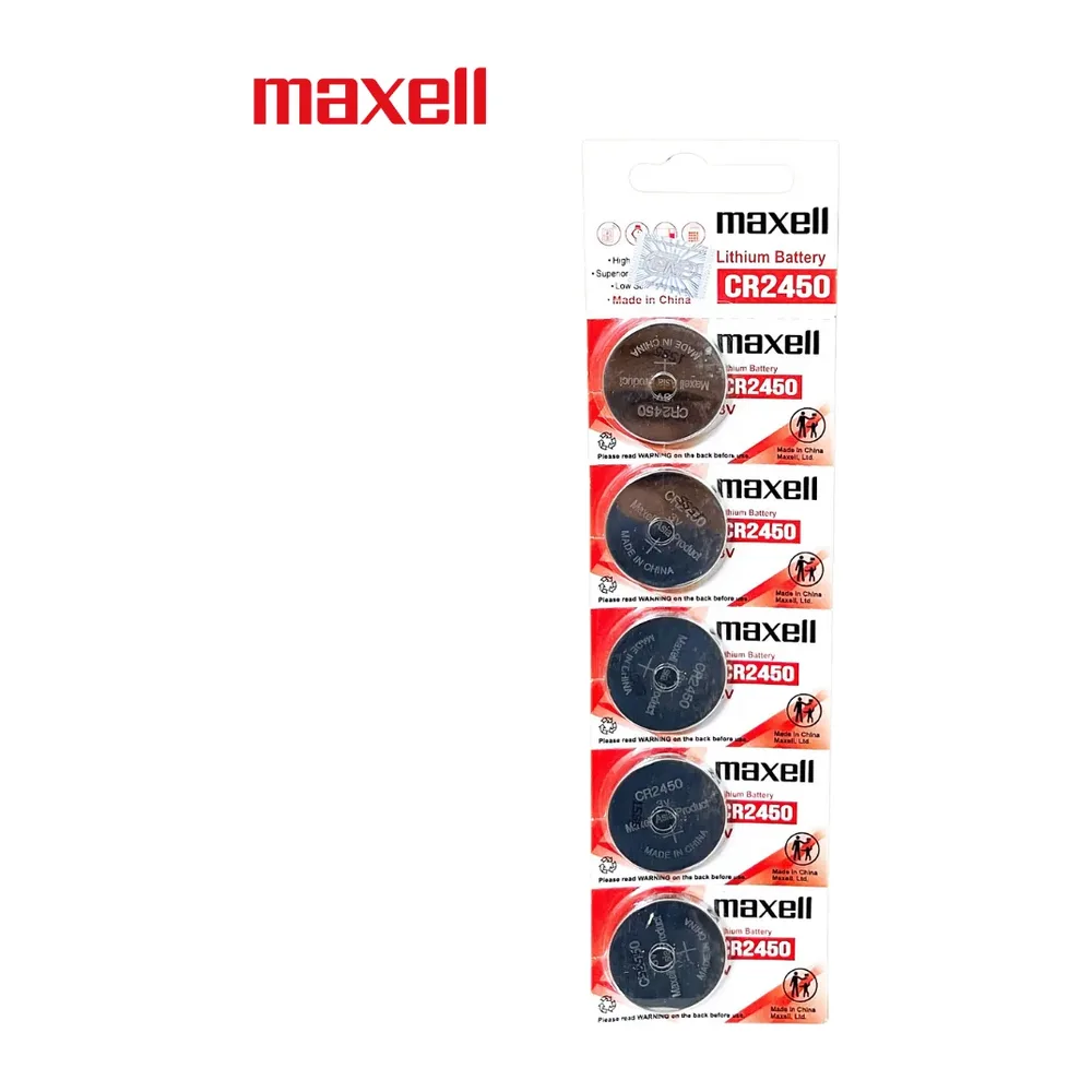 Pin cr2450 maxell vỉ 5 chính hãng