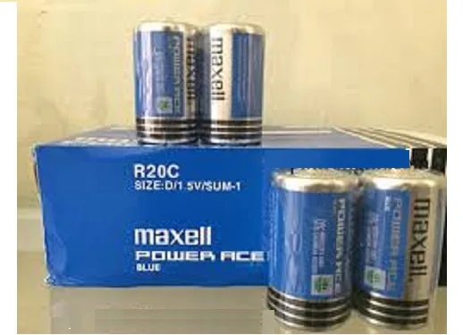 Pin đại Maxell D (R20C) Carbon gói 2 viên - Pin Phú Quý