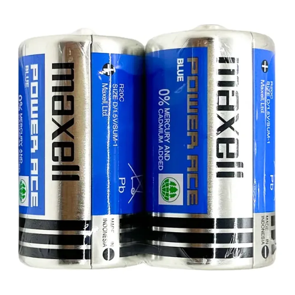 Pin đại Maxell D (R20C) Carbon gói 2 viên